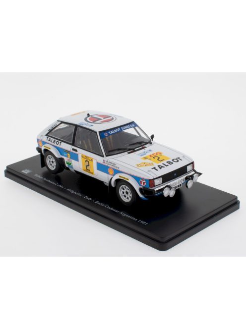 Hachette - 1:24 Talbot Sunbeam Lotus - Fréquelin-Todt - Rally Codasur Argentina 1981 – Hachette