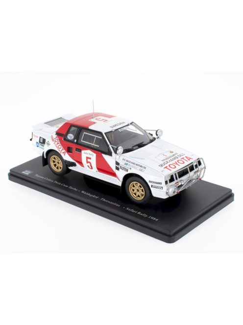 Hachette - 1:24 Toyota Celica Twin Cam Turbo - Waldegård-Thorszelius - Safari Rally 1984 – Hachette