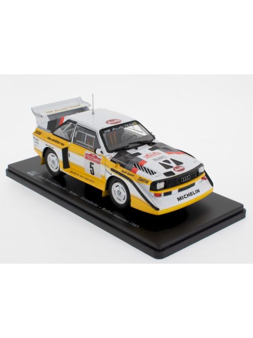 Hachette - 1:24 Audi Sport Quattro S1 - Röhrl-Geistdorger - Rallye Sanremo 1985 - Hachette