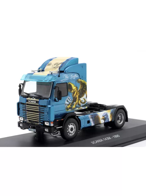 Hachette -  Scania 143M Truck 1990 The Griffin (Base Plate and Blister Boxed) - 