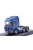 Hachette - 1:43 MAN F2000 Truck Blue/Decor 1995 (Base Plate and Blister Boxed)
