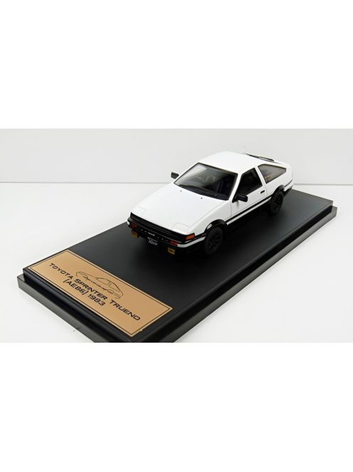 Hachette - 1:43 Toyota Sprinter Trueno (AE86) 1983 White - HACHETTE