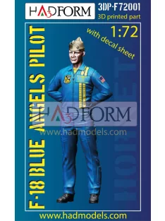 HAD models - F-18 Blue Angels Pilot figure 1:72 
