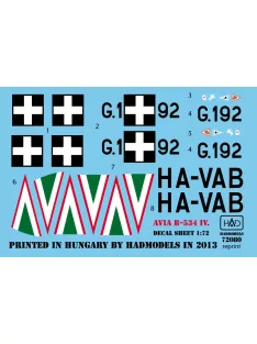 HAD models - Avia B534 