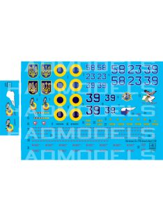 HAD models - Ukrainian Su-27 P1M Falnker B Digit Camouflage