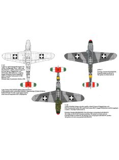   HAD models - Messerschmitt Bf 109 F-4/b  yellow 17, V-+03, V-+07, yellow 7