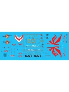   HAD models - F-14A VF111 ”Sundowners” - Miss Molly decal sheet