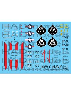 HAD models - F-14A Black Aces/ USS Nimitz