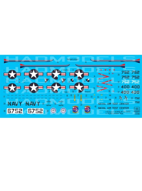 HAD models - A-7E US NAVAL Air Test Center " The final Countdown"