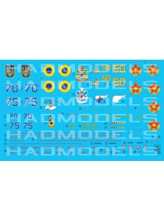 HAD models - Su-27 UB Ukrainian and Kazakh decal sheet