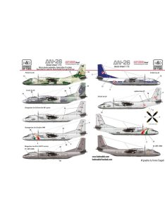 HAD models - An-26 decal sheet 1:72