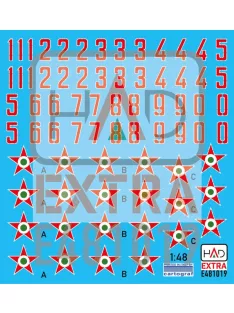   HAD models - Hungarian National Insignias and numbers 1951-1990
