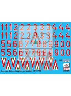   HAD models - Hungarian National Insignias and numbers 1990-1998