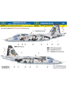   HAD models - Su-25 Ukrainian  Digital Camouflage  paintnig mask