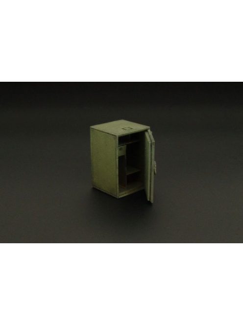 Hauler - 1/72 US Field Safe resin construction kit of army safe