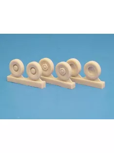 Hauler - 1/87 Skoda MTS wheels resin wheels for SES models
