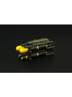   Hauler - 1/35 AGM-114 Hellfire (8pcs 2 racks) Resin construction kit of U.S. air to ground missiles