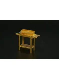   Hauler - 1/35 BBQ garden grill Photoetched kit of garden grill