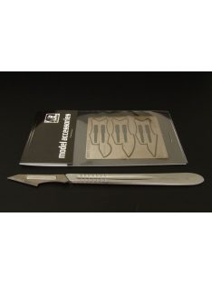   Hauler - Stainless saw for scalpel holder nr 4 (big) Stainless saw