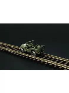   Hauler - 1/120 Railway Jeep (2pcs) Resin construction kit railway jeep (2pieces)