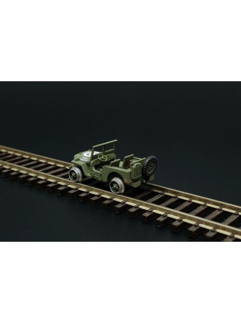 Hauler - 1/120 Railway Jeep (2pcs) Resin construction kit railway jeep (2pieces)