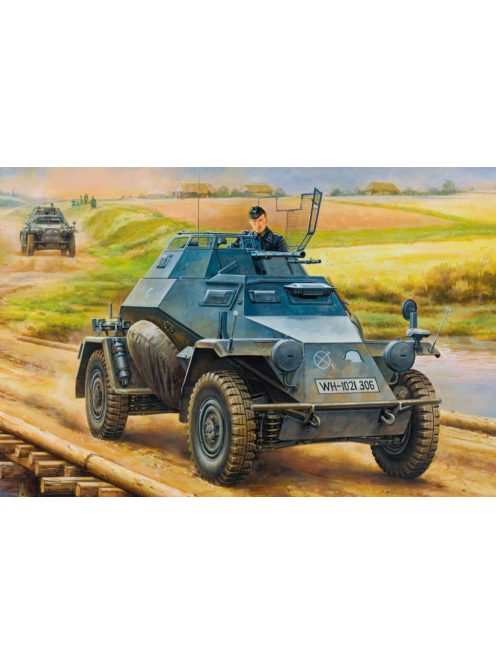 Hobbyboss - German Leichter Panzerspahwagen(2cm)Mid Version