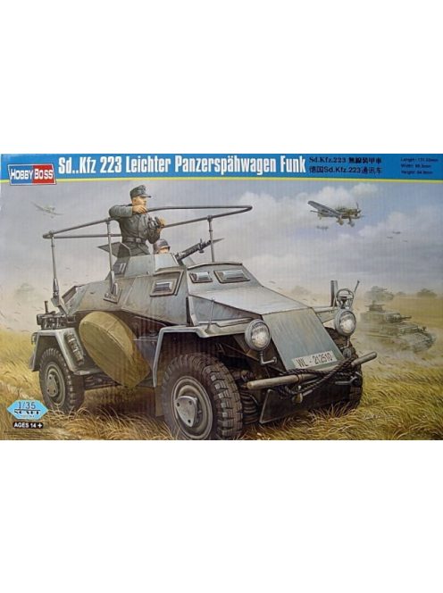 Hobbyboss - Sd. Kfz 223 Leichter Panzerspahwagenfunk