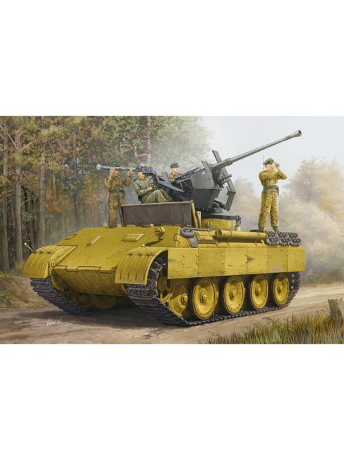 Hobbyboss - German Panther Asuf.D Flak Bergepanther