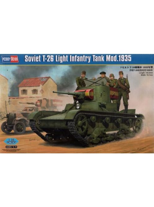 Hobbyboss - Soviet T-26 Light Infantry Tank Mod.1935