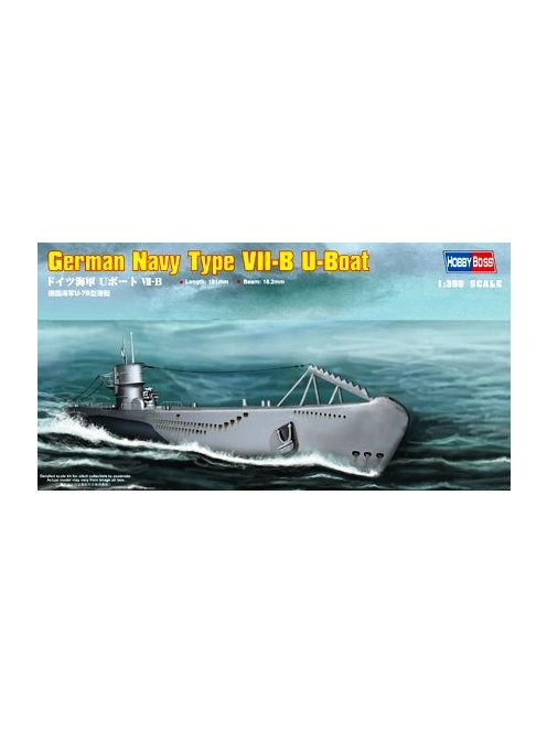 Hobbyboss - German Navy Type Vii-B U-Boat