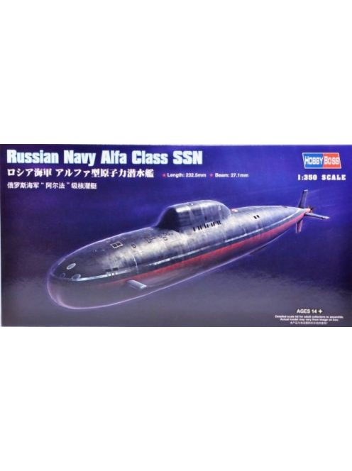 Hobbyboss - Russian Navy Alfa Class Ssn