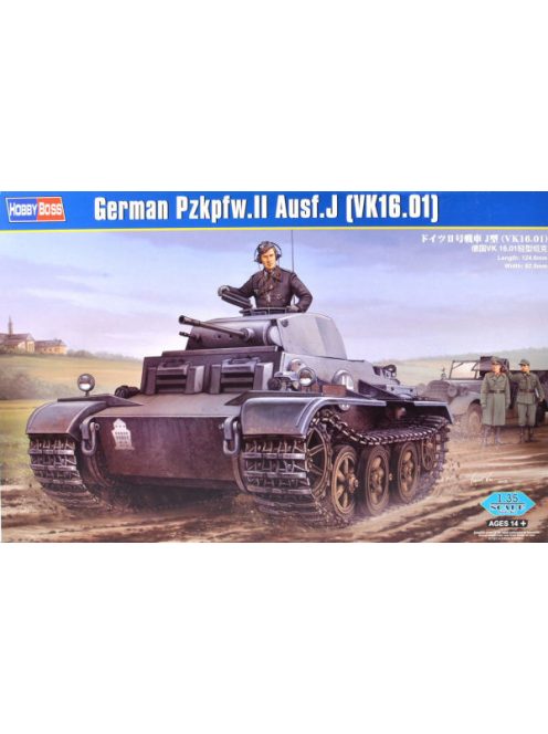 Hobbyboss - German Pzkpfw.Ii Ausf.J (Vk1601)