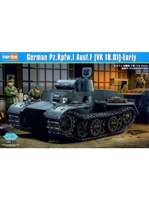 Hobbyboss - German Pfzkpfw.Iausf.F(Vk1801)-Early