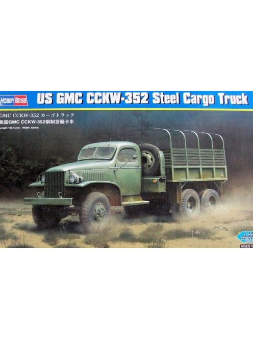 Hobbyboss - Us Gmc Cckw-352 Steel Cargo Truck