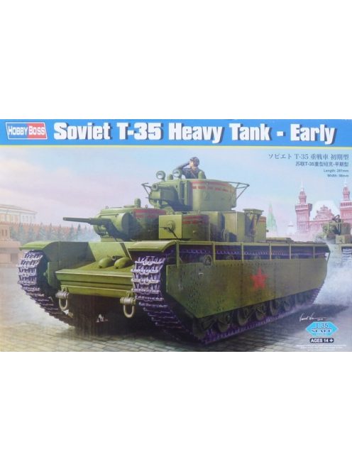 Hobbyboss - Soviet T-35 Heavy Tank-Early