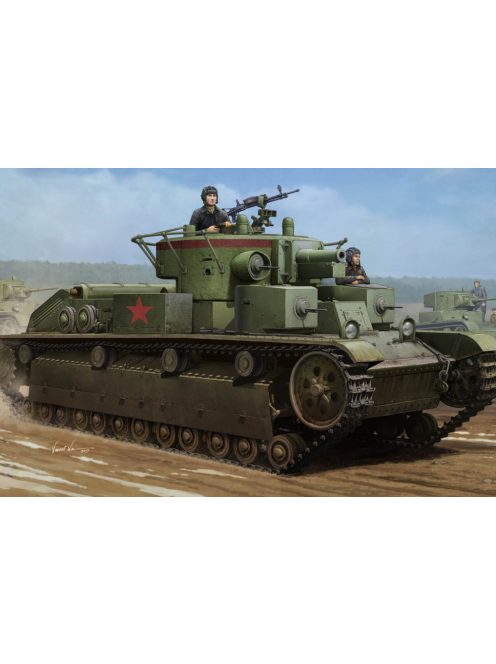 Hobbyboss - Soviet T-28 Medium Tank (Welded)