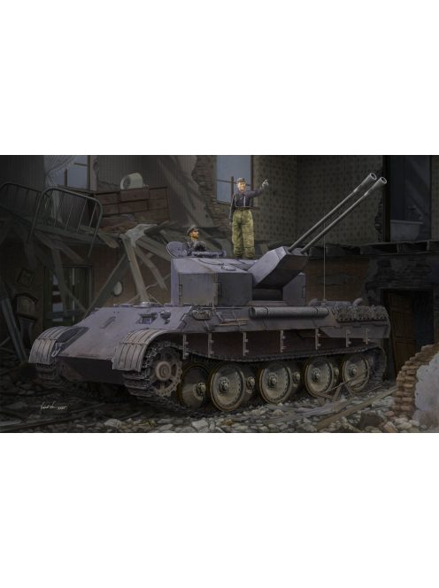 Hobbyboss - German Flakpanzer V Ausf.A
