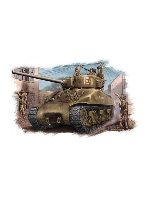 Hobbyboss - U.S M4A1 76(W) Tank