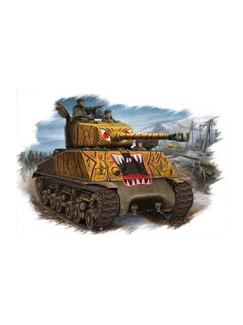 Hobbyboss - U.S M4A3E8  Tank