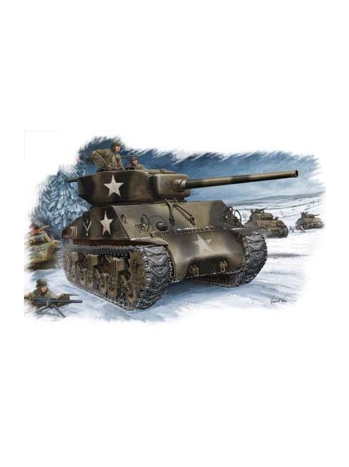 Hobbyboss - U.S M4A3   (76W)  Tank