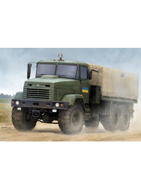 Hobbyboss - Ukraine KrAZ-6322 "Soldier" Cargo Truck