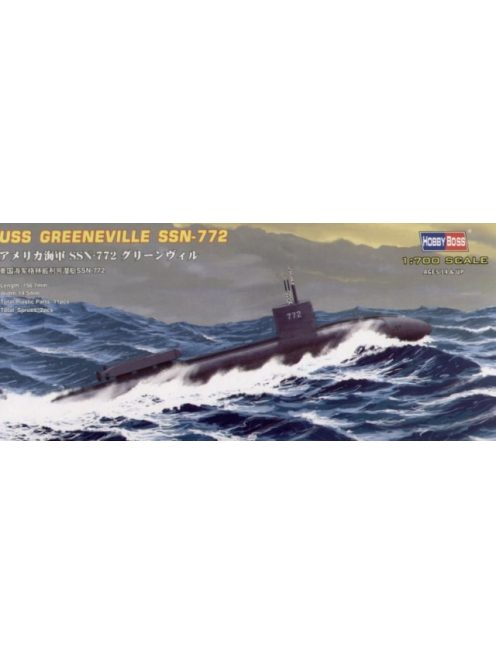 Hobbyboss - Uss Navy Greeneville Submarine Ssn-772