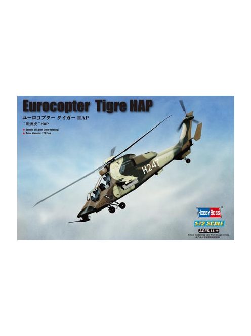 Hobbyboss - French Army Eurocopter Ec-665 Tigre Hap