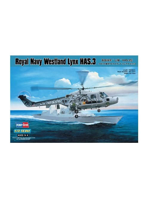 Hobbyboss - Royal Navy Westland Lynx Has.3