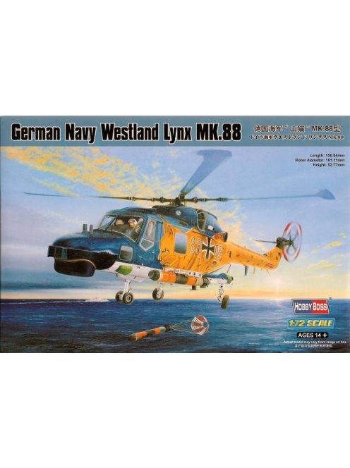 Hobbyboss - Bundesmarine Westland Lynx Mk.88