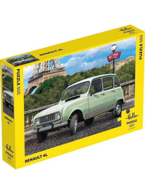 Heller - Puzzle Renault 4L 500 Pieces