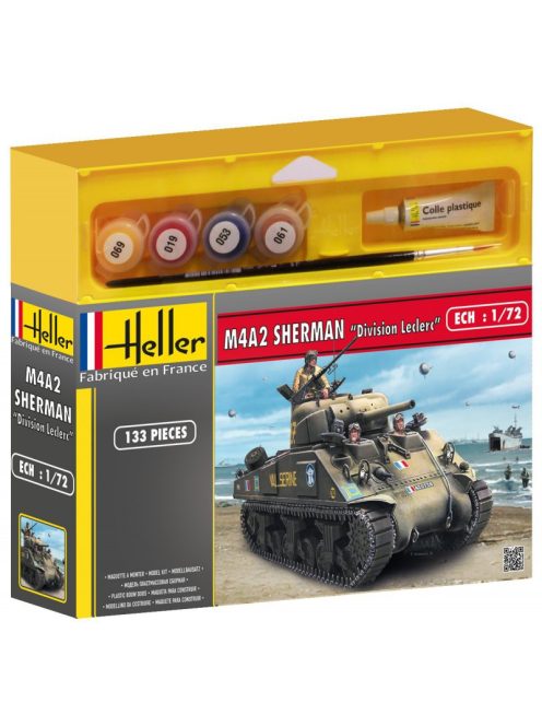 Heller - M4A2 Sherman Division Leclerc