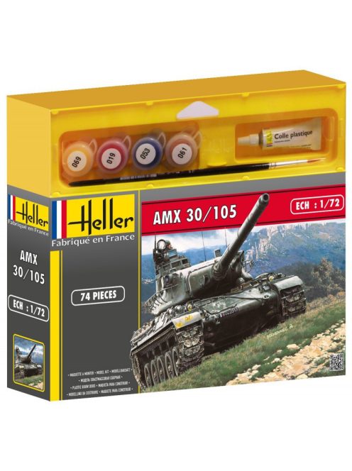 Heller - AMX 30/105 (74 pieces)