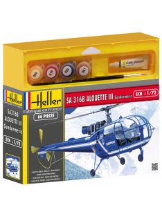 Heller - SA 316 Alouette III Genarmerie (59Piece
