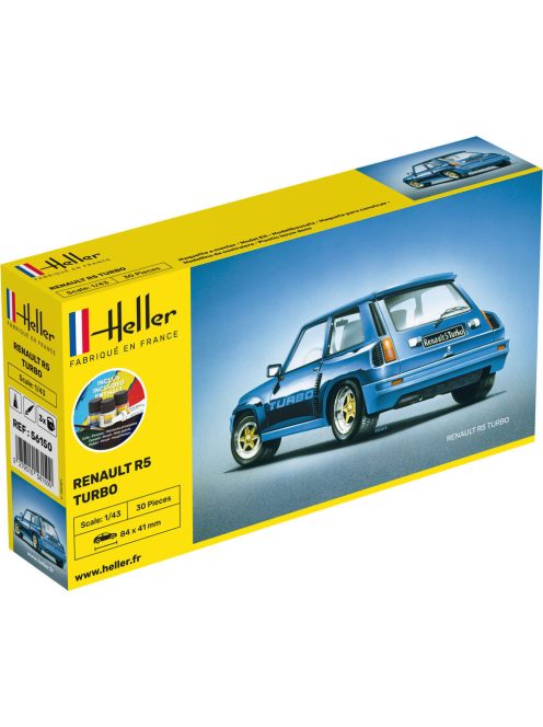 Heller - STARTER KIT Renault R5 Turbo
